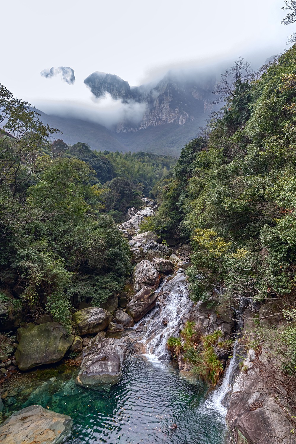 旅游记录 ：江西 · 九江 · 庐山 · 庐山风景区之三叠泉瀑布