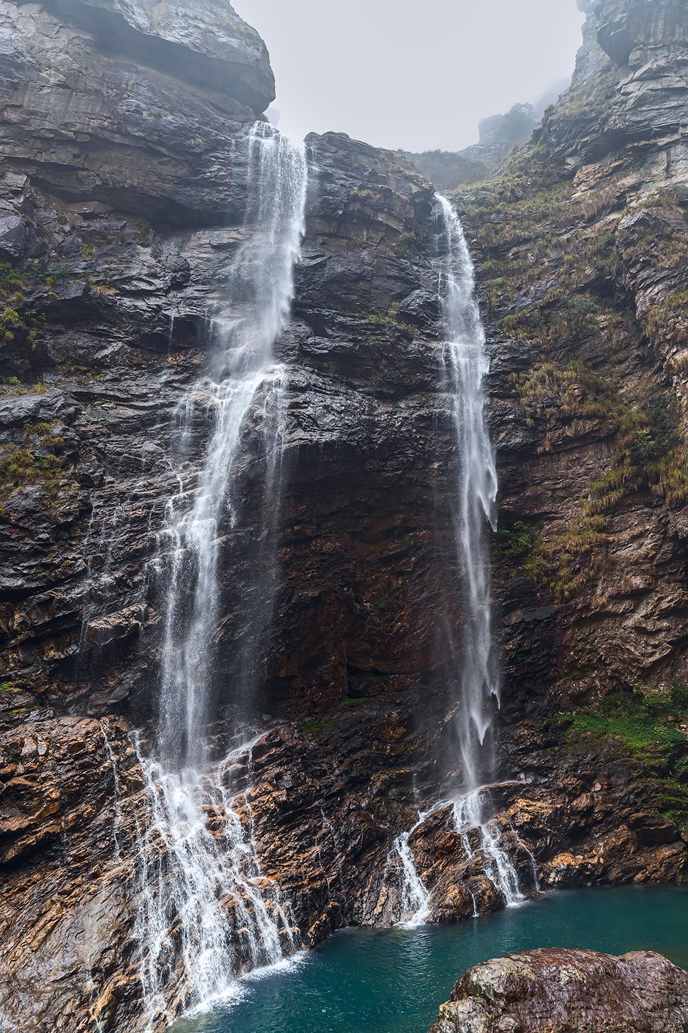 旅游记录 ：江西 · 九江 · 庐山 · 庐山风景区之三叠泉瀑布