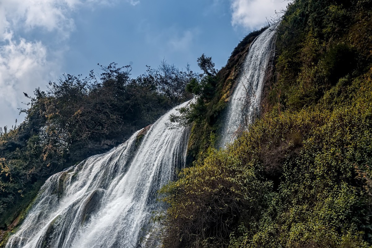 云南罗平 · 九龙瀑布群（春）