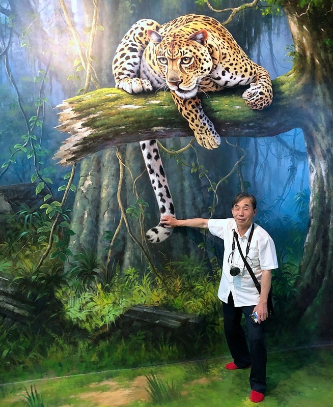 《不老松：异国风情彔：2015中国优导中游张松：柬埔寨》20暹粒3D艺术馆