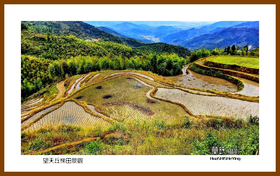 2021南行慢遊江西070望天丘梯田景觀之二吉安市遂川縣桃源景區