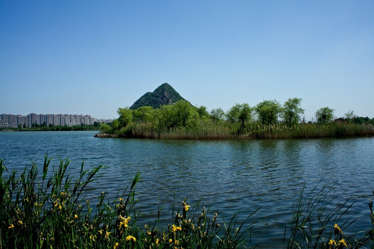 华山湖风景区济南图片