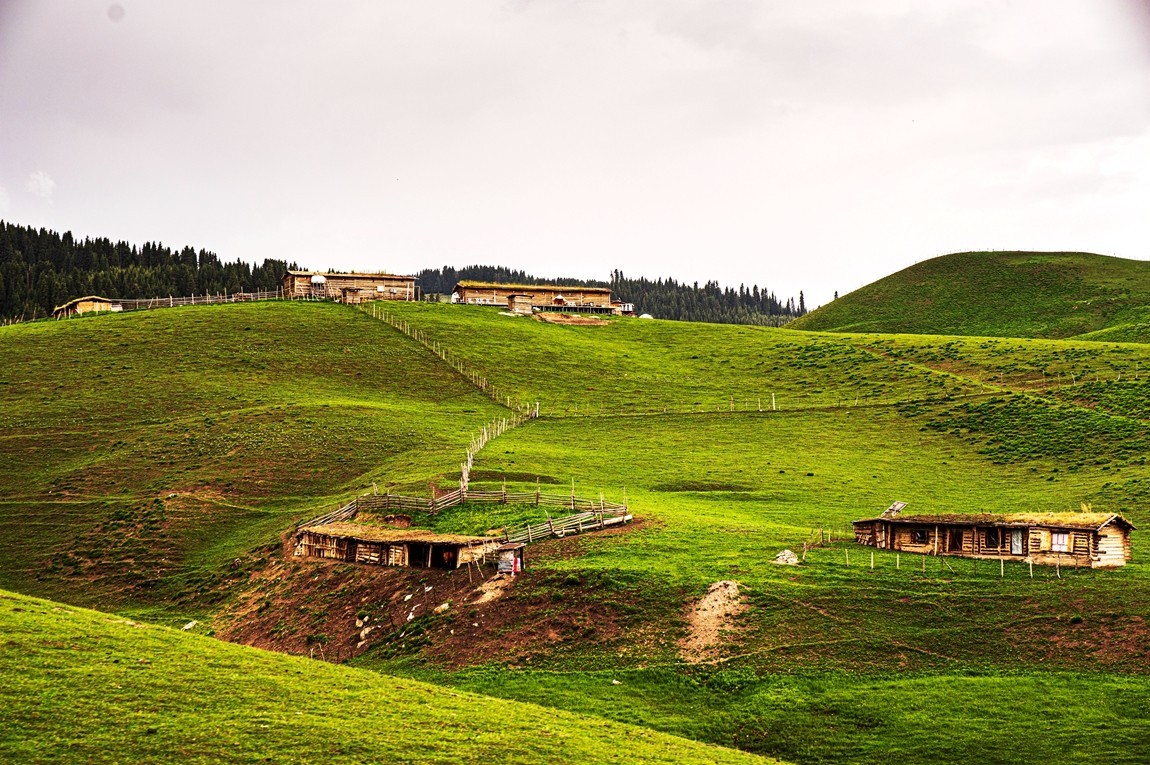 新疆行游--琼库什台返回特克斯县途中【2】