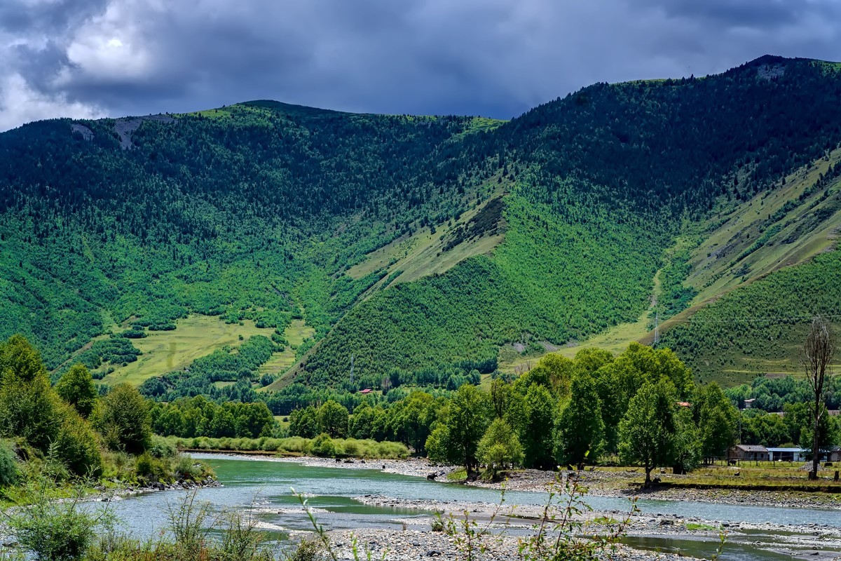川西：新都桥·力丘河·甲根坝