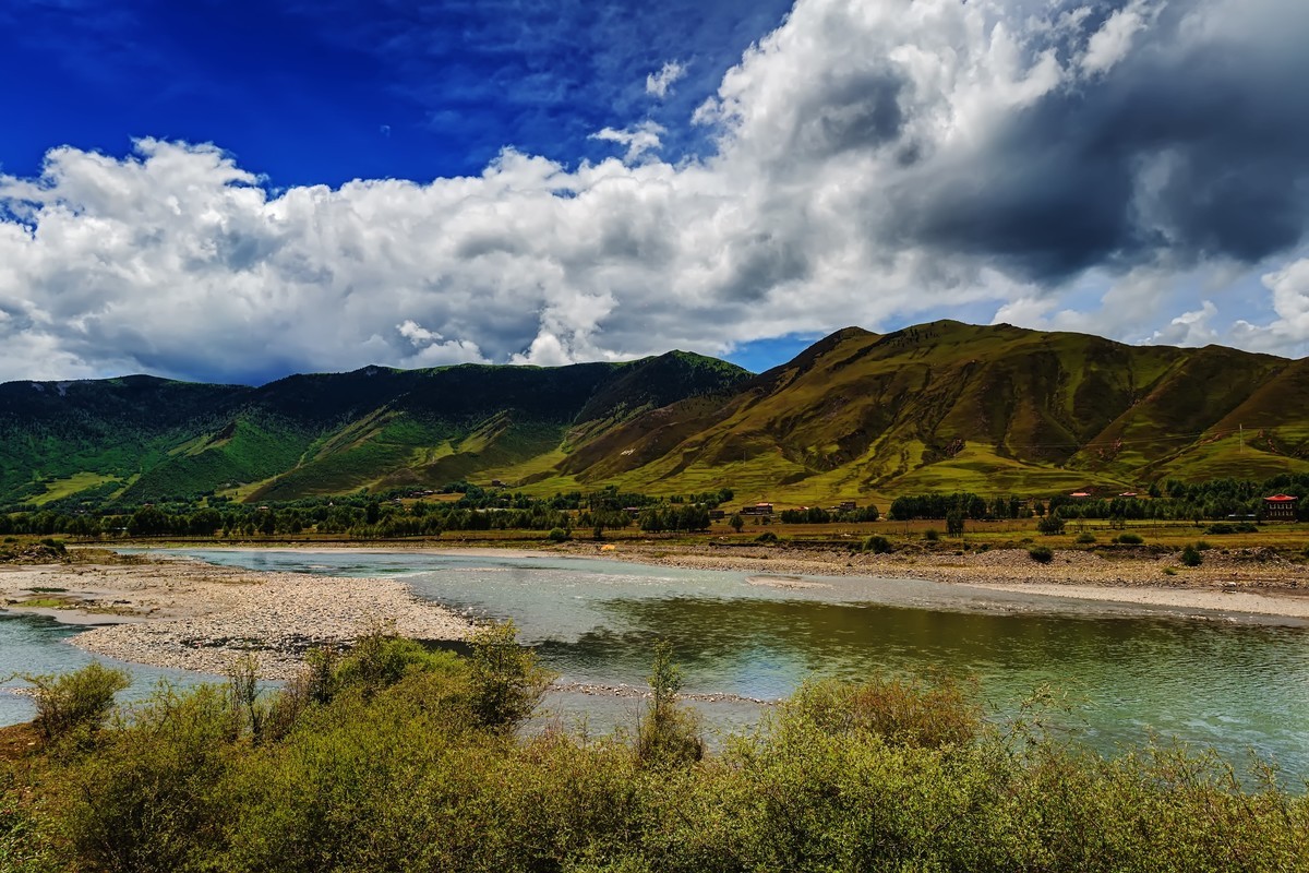 川西：新都桥·力丘河·甲根坝