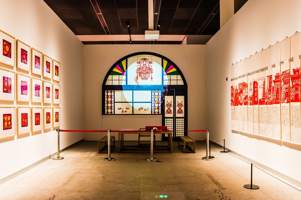 【镜头里】第1425号：中国非物质文化遗产馆·太行之魂剪纸艺术展（二）