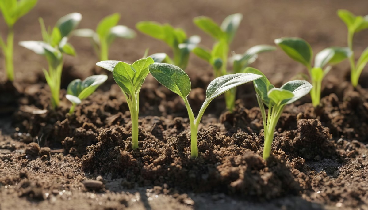 记录翠绿芽胚新生
