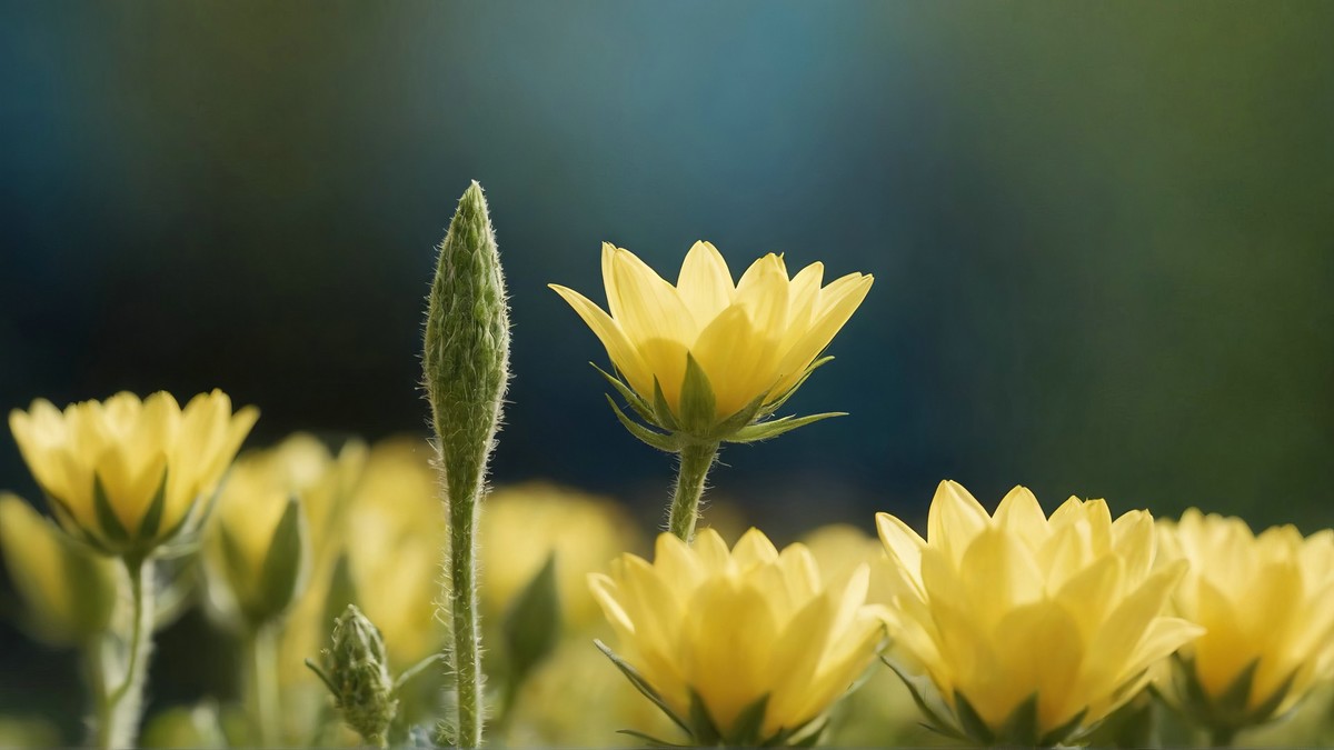 记录翠绿芽胚新生