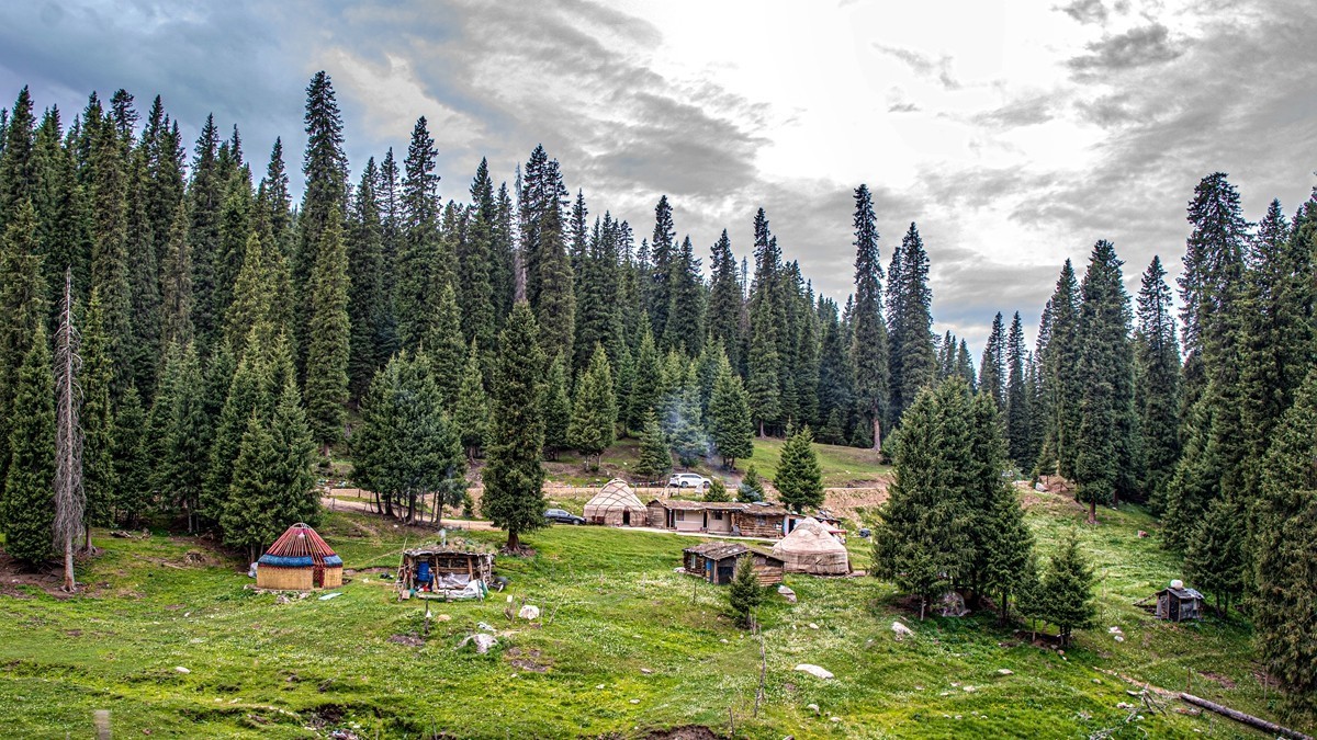 新疆行游--琼库什台返回特克斯县途中【2】