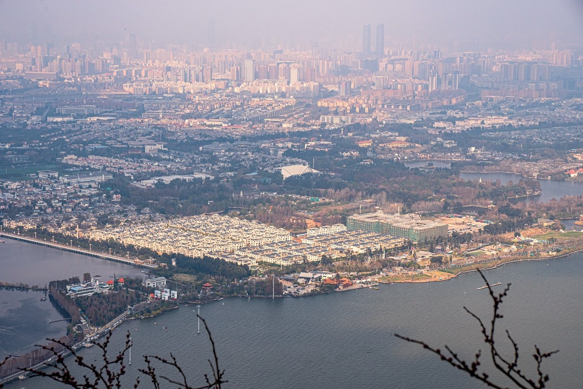 云南昆明--西山龙门【4】遥看昆明城