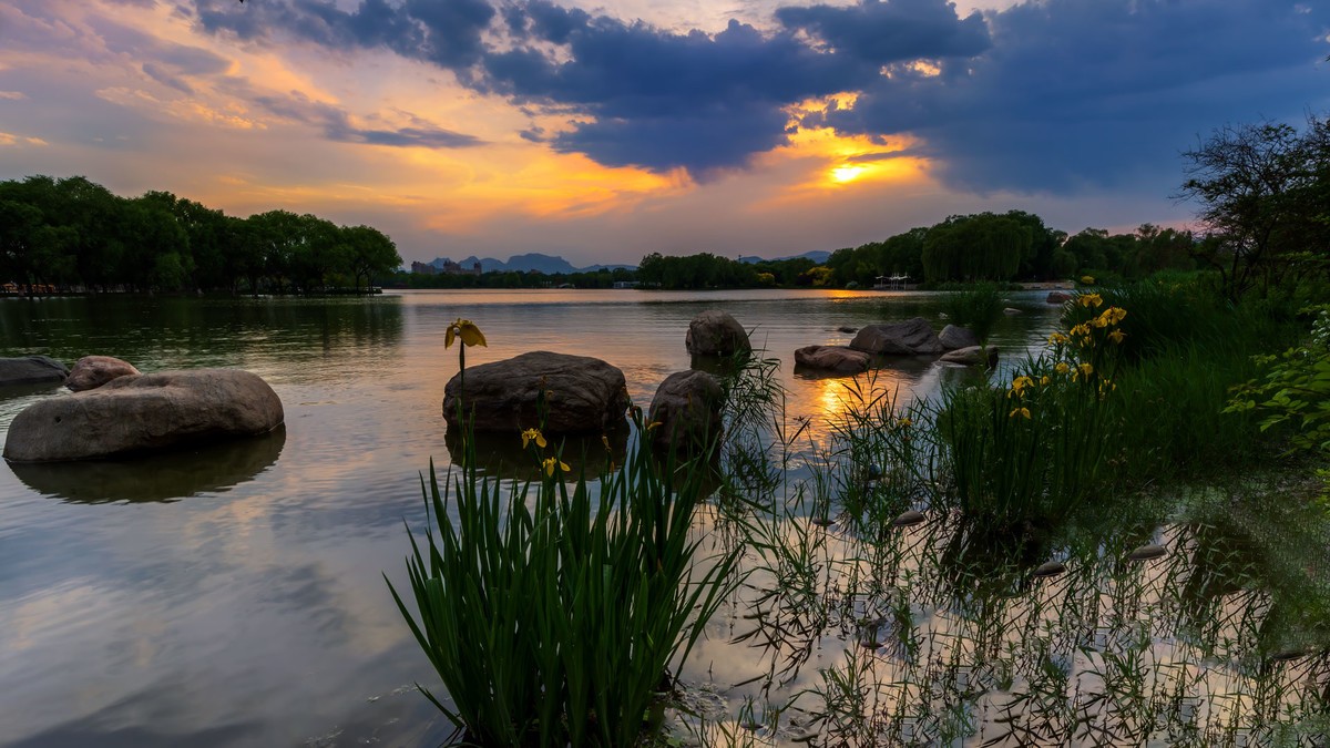 夕阳美如画-清风醉晚霞