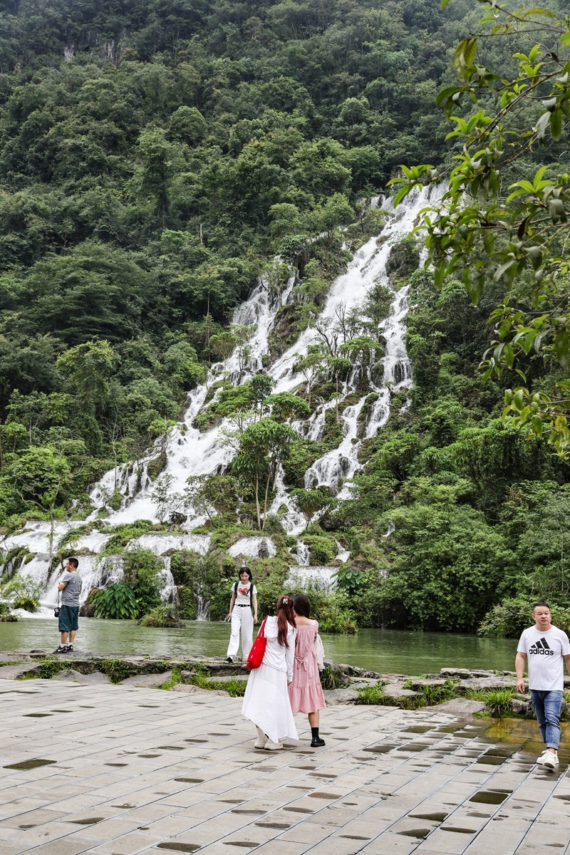 荔波小七孔翠谷瀑布7