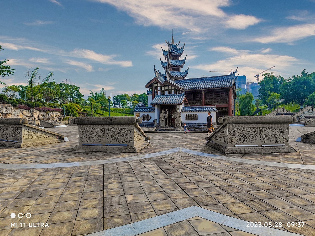 上海～成都～拉萨骑游随拍（32）隆昌孔子公园