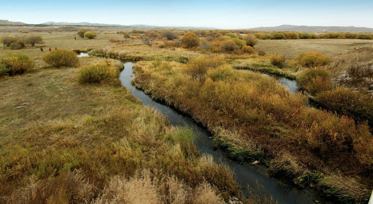 乌兰布统坝上木兰围场河湾湿地