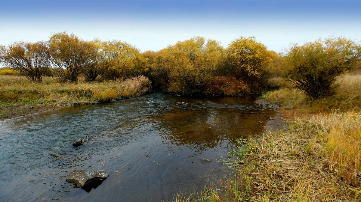 乌兰布统坝上木兰围场河湾湿地