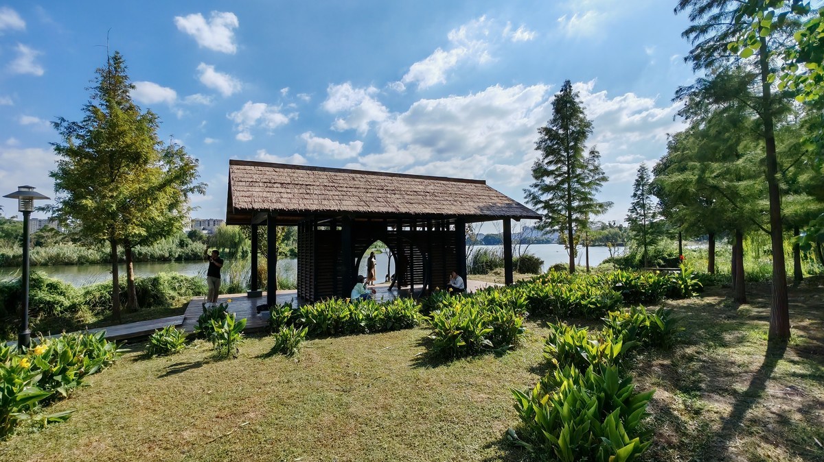 新机国庆实拍（汀棠公园）