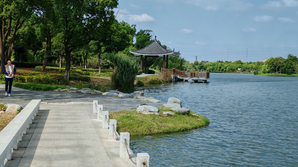 新机国庆实拍（汀棠公园）