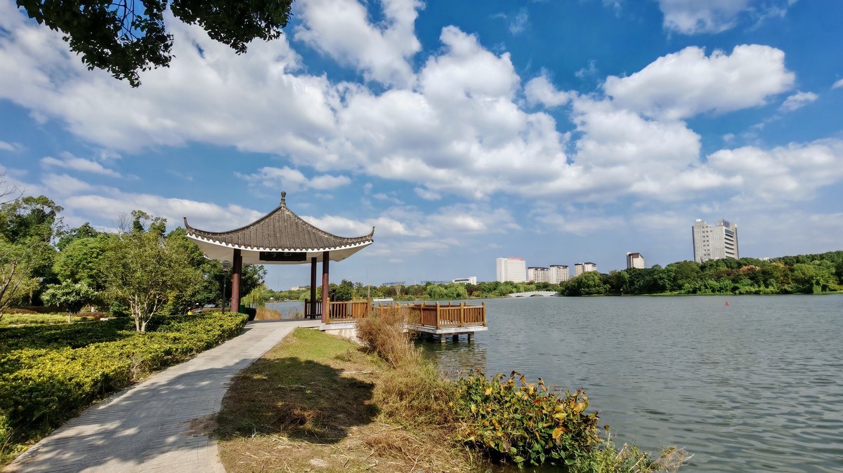 新机国庆实拍（汀棠公园）