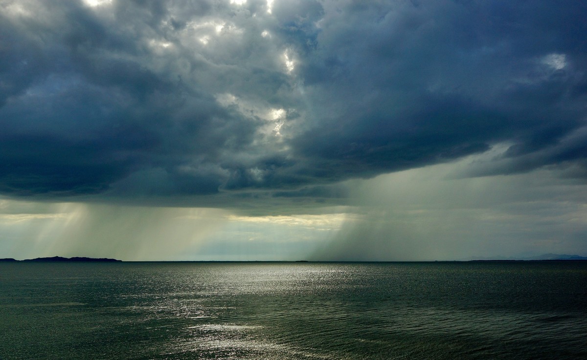 山 雨 欲 来 云 遮 天