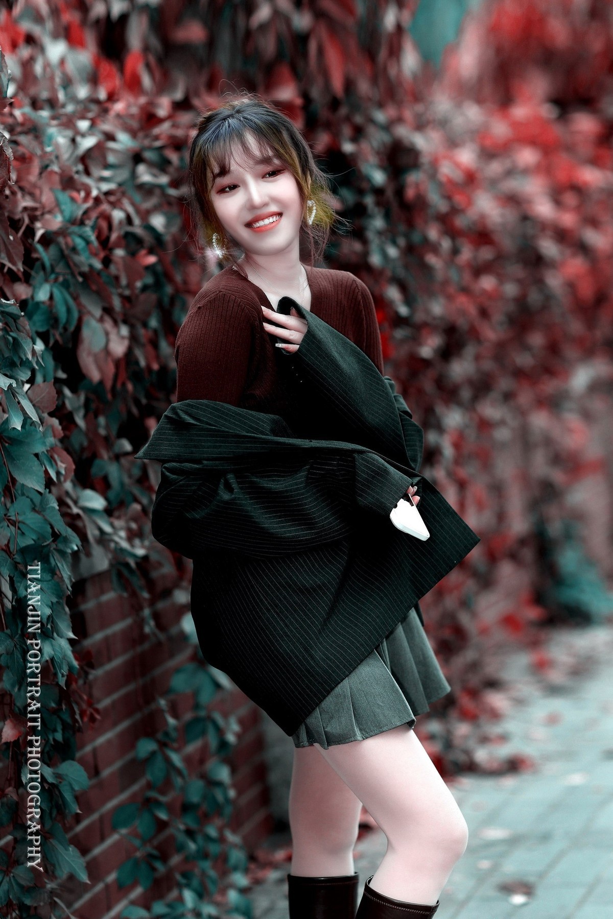 邻家女孩--天津五大道拍人像