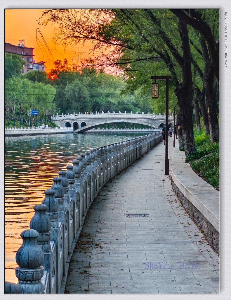 #城市风景一角#北京南长河