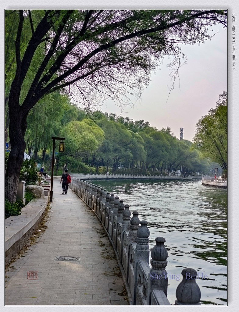 #城市风景一角#北京南长河