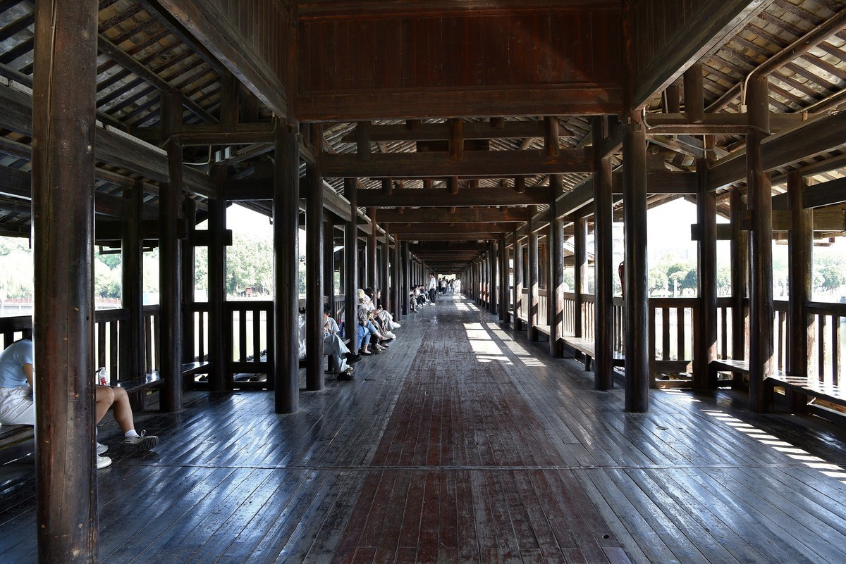 长沙跃进湖风雨桥