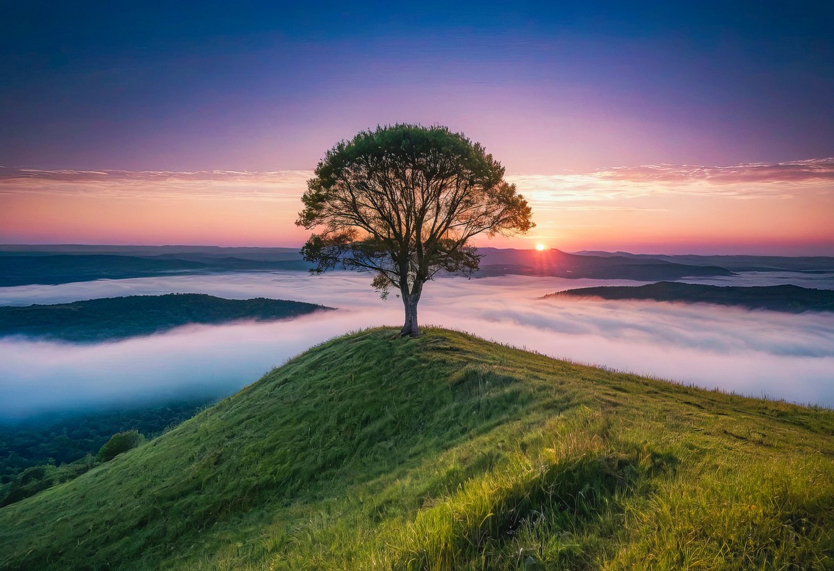 大自然的宁静壮美令人叹为观止