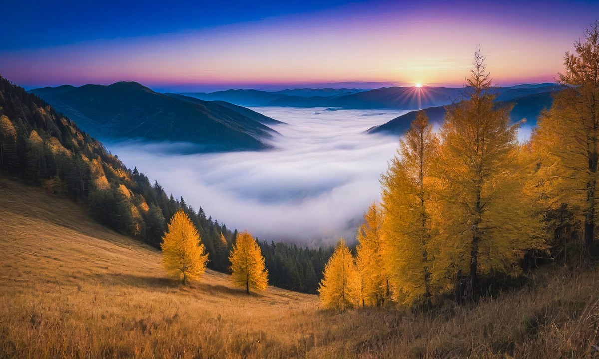 大自然的宁静壮美令人叹为观止