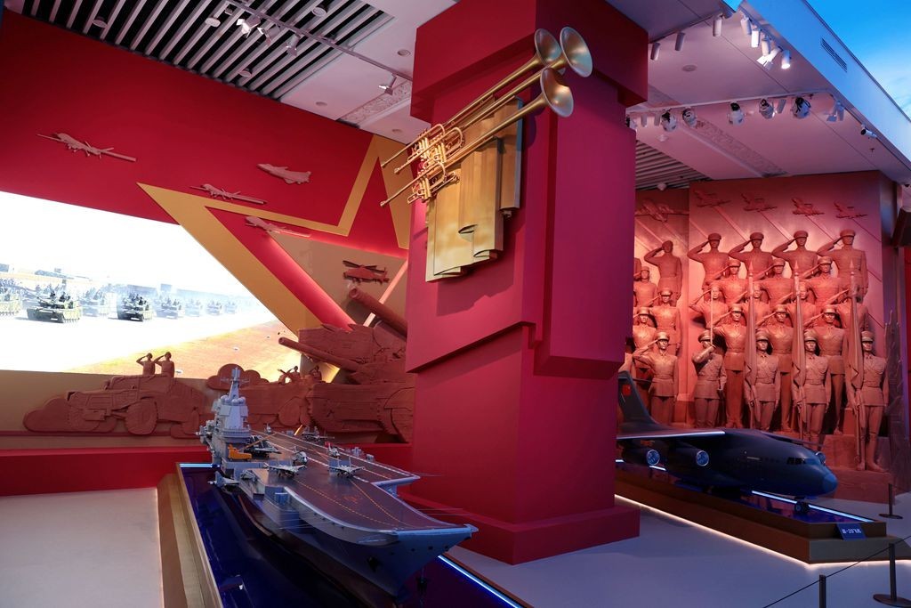 领航强军向复兴---新时代国防和军队建设成就展