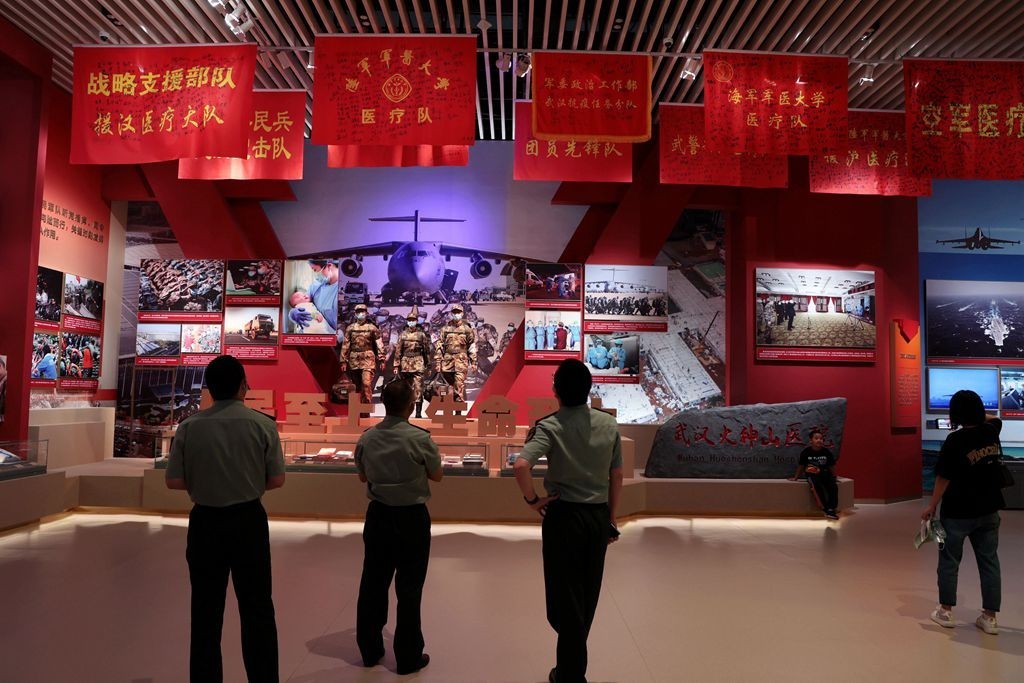 领航强军向复兴---新时代国防和军队建设成就展