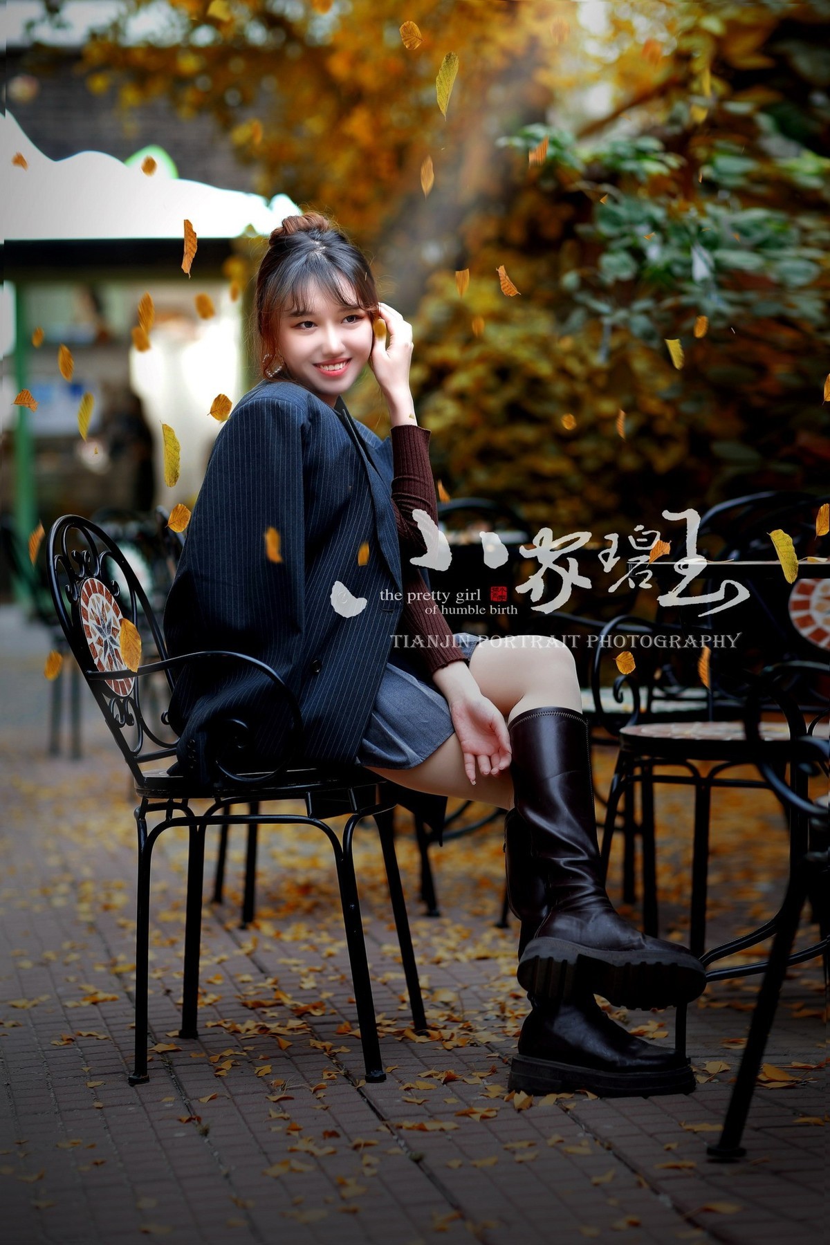 邻家女孩--天津五大道拍人像