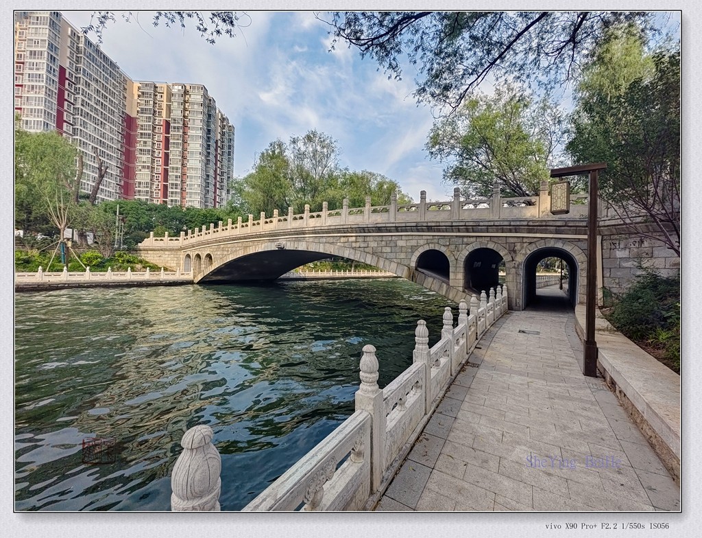 #城市风景一角#北京南长河