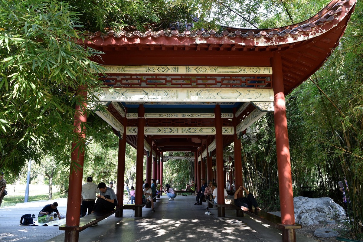 长沙跃进湖风雨桥