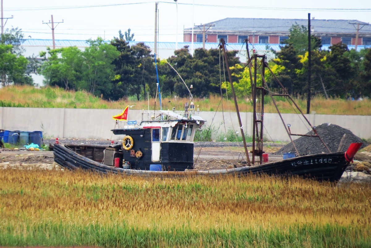 休渔期的四道沟渔港