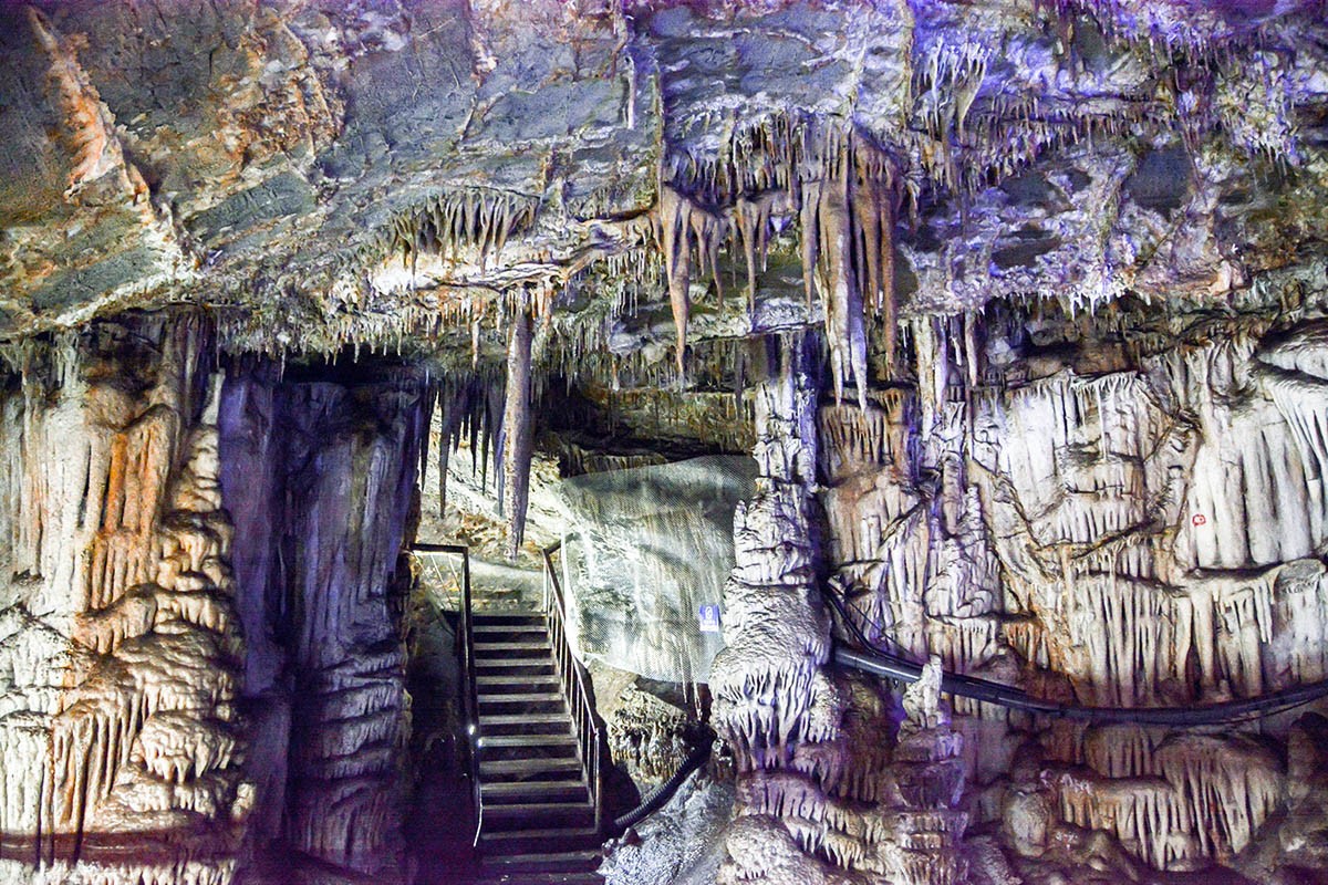 也发个岩溶洞北京石花洞