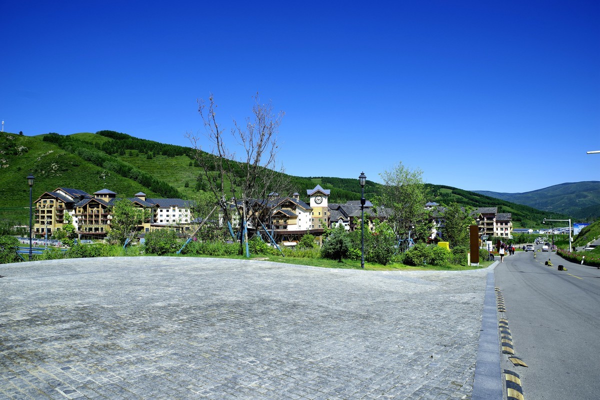 2023——河北省崇礼太舞小镇，到达山顶，这里的风景独好