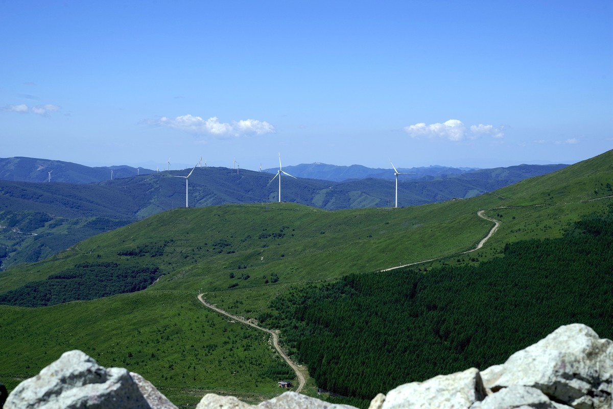 2023——河北省崇礼太舞小镇，到达山顶，这里的风景独好