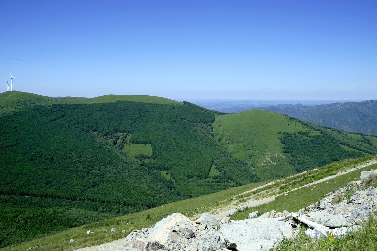 2023——河北省崇礼太舞小镇，到达山顶，这里的风景独好