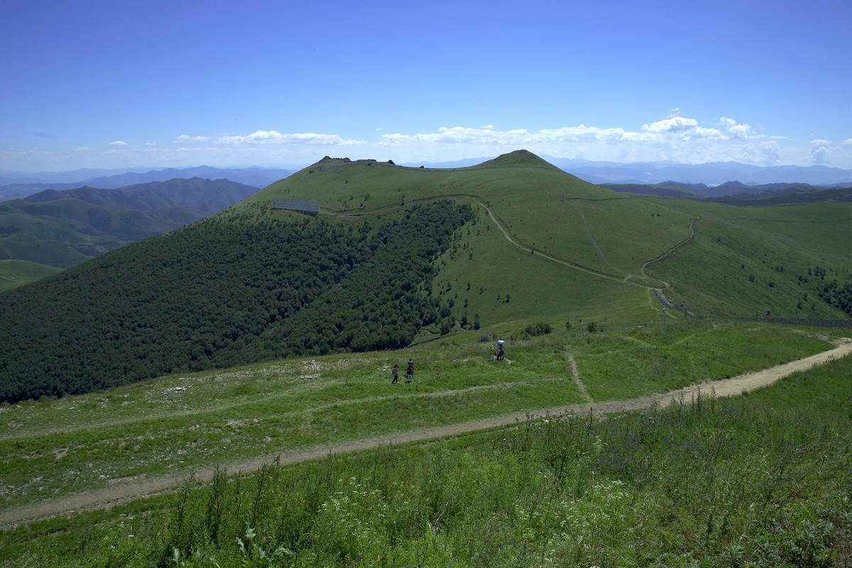 2023——河北省崇礼太舞小镇，到达山顶，这里的风景独好