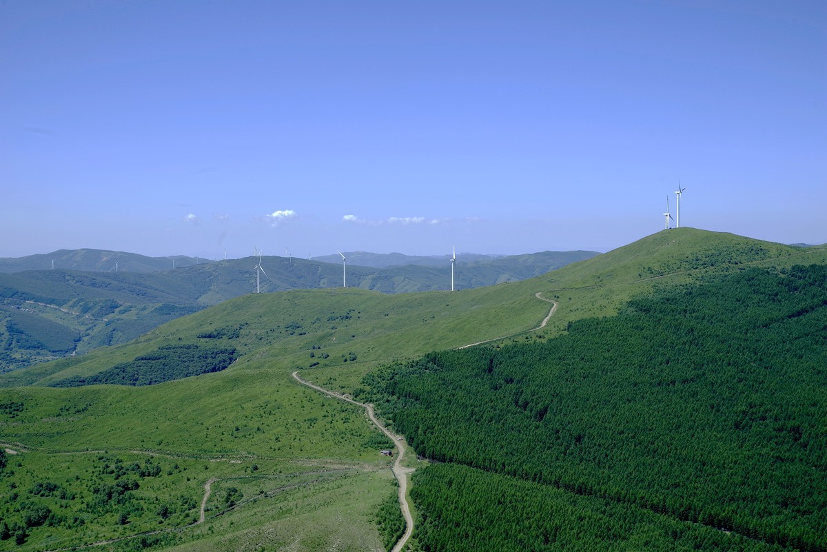 2023——河北省崇礼太舞小镇，到达山顶，这里的风景独好