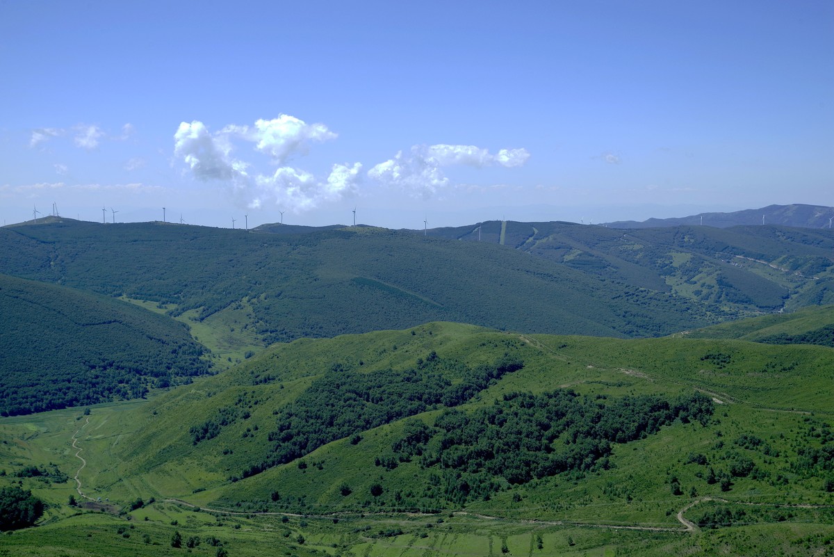 2023——河北省崇礼太舞小镇，到达山顶，这里的风景独好