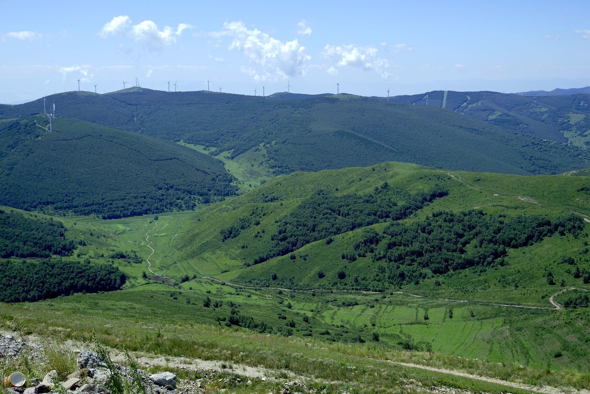 2023——河北省崇礼太舞小镇，到达山顶，这里的风景独好