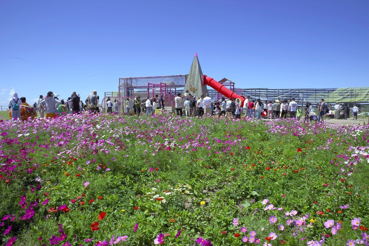 2023——河北省崇礼太舞小镇，到达山顶，这里的风景独好