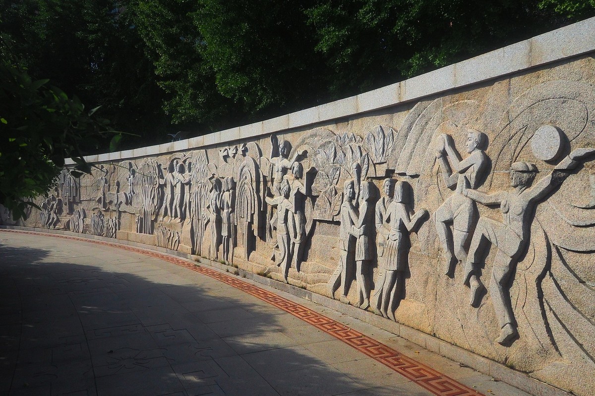 秋天里的西清公园