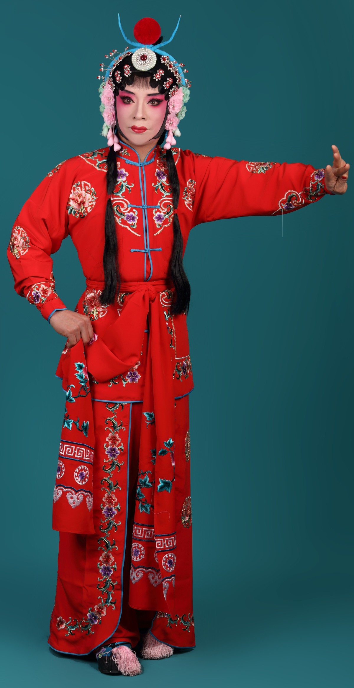 我的京剧照 京剧杨家将穆桂英挂帅? ?杨金花武旦??雏凤凌空杨排风??戏曲人物