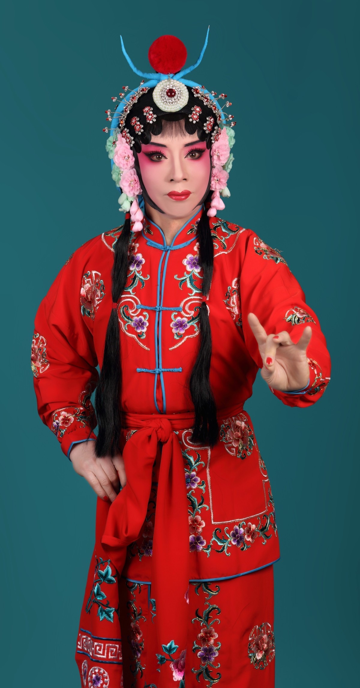 我的京剧照 京剧杨家将穆桂英挂帅? ?杨金花武旦??雏凤凌空杨排风??戏曲人物