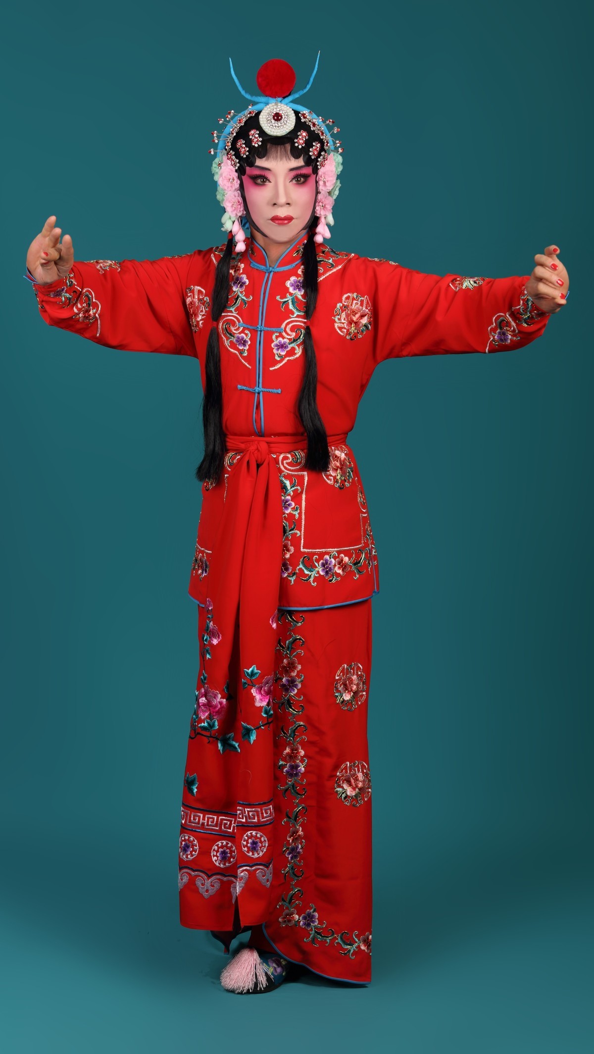 我的京剧照 京剧杨家将穆桂英挂帅? ?杨金花武旦??雏凤凌空杨排风??戏曲人物