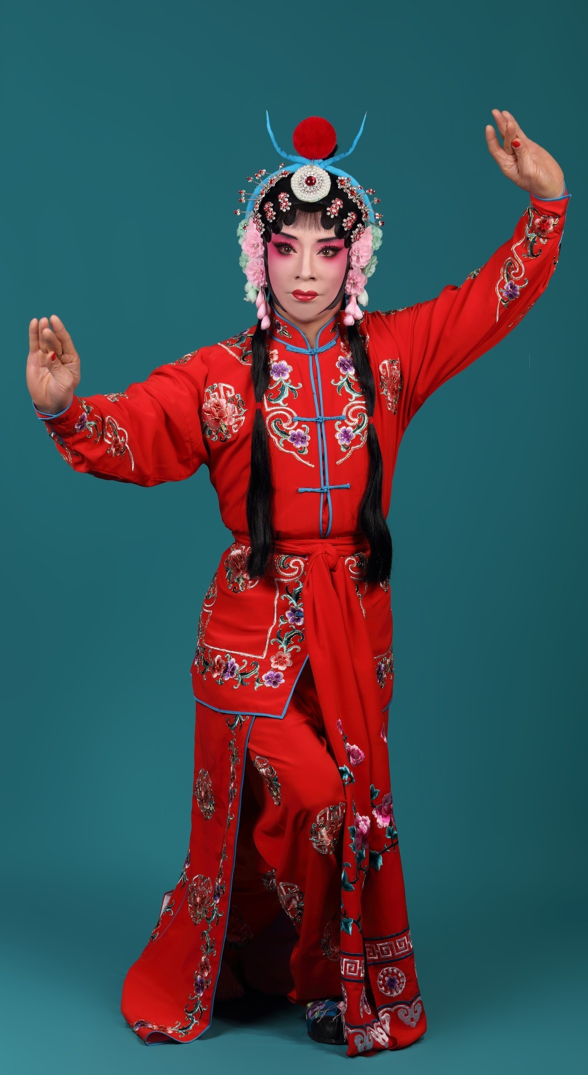 我的京剧照 京剧杨家将穆桂英挂帅? ?杨金花武旦??雏凤凌空杨排风??戏曲人物