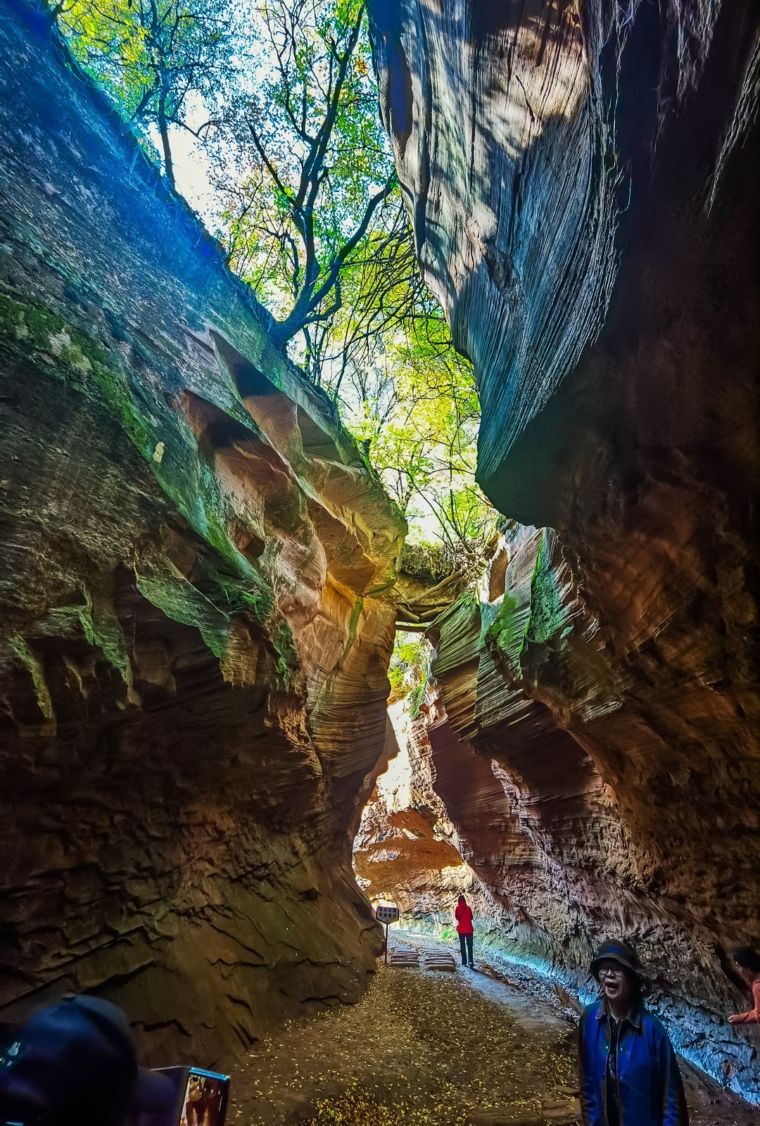 陝西甘泉雨岔大峽谷
